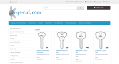 Desktop Screenshot of keys-cut.com